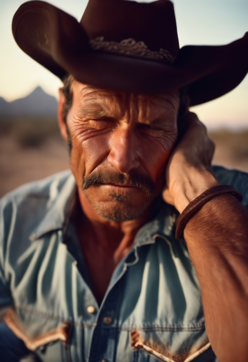 1664309049027-2-_lora_sdxl_headpat_v1-000075_1.0_ petting cowboy man embarrassed polaroid closeup at night desert iconic iconographic We.png